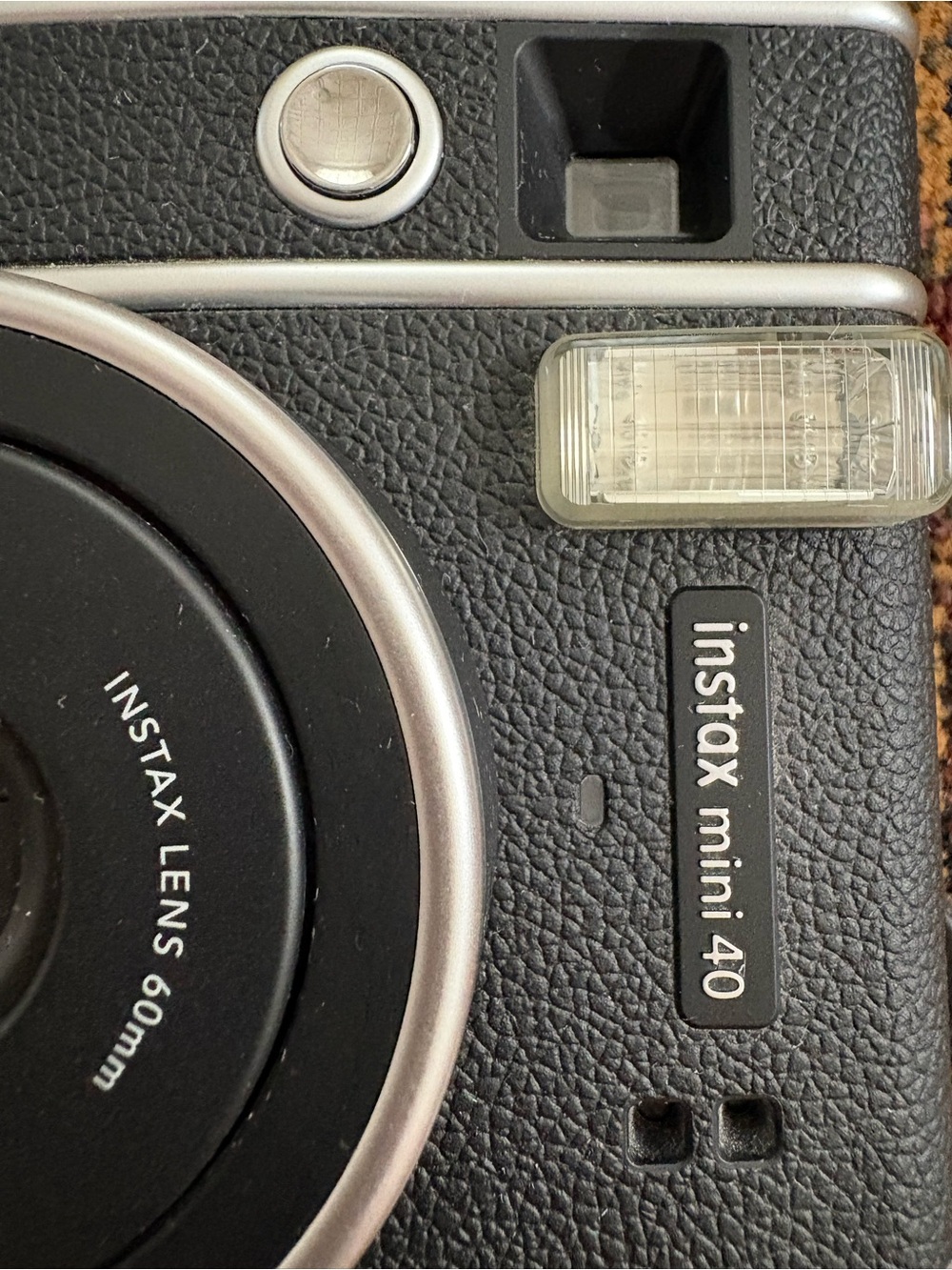 Fujifilm Instax Mini 40 Instant Camera - Black - Picture 2 of 7